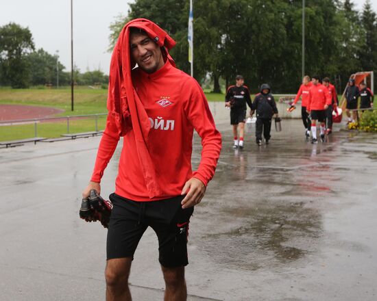 Spartak Football Club training session