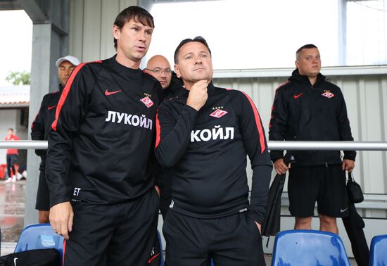 Spartak Football Club training session
