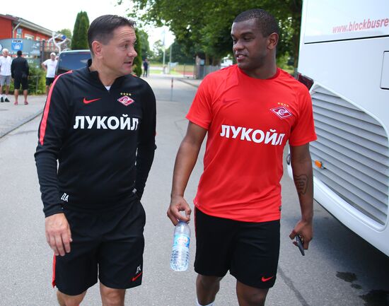Spartak Football Club training session