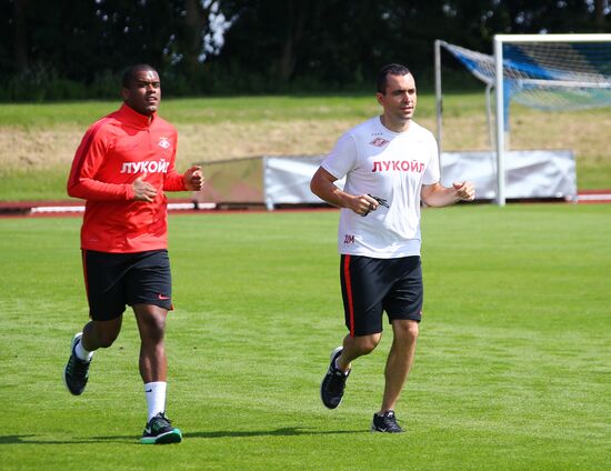 Spartak Football Club training session