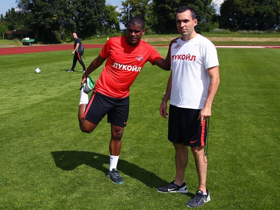 Spartak Football Club training session