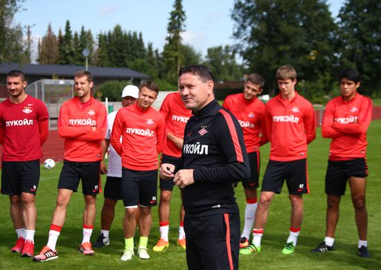 Spartak Football Club training session