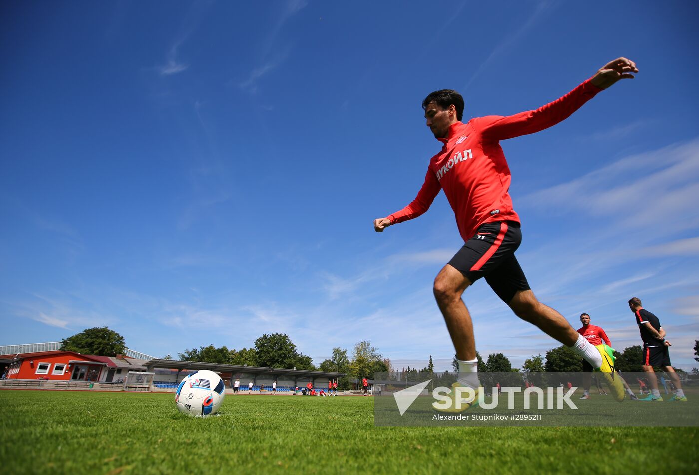 Spartak Football Club training session