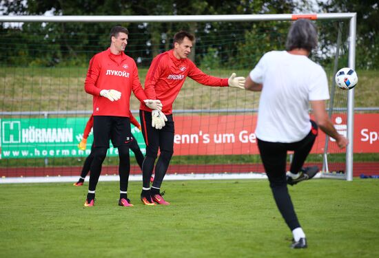 Spartak Football Club training session