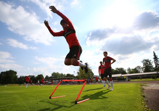 Spartak Football Club training session