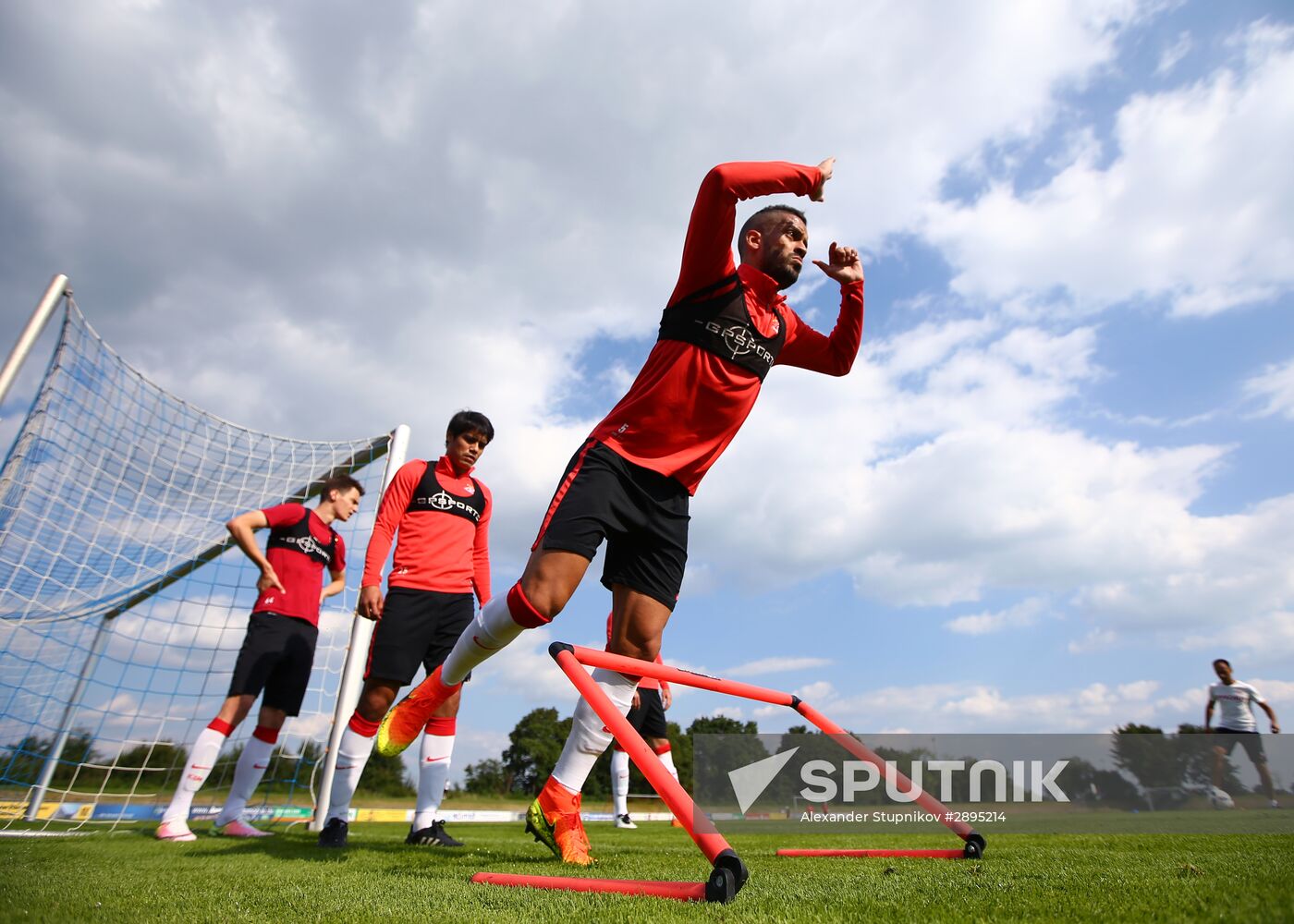 Spartak Football Club training session