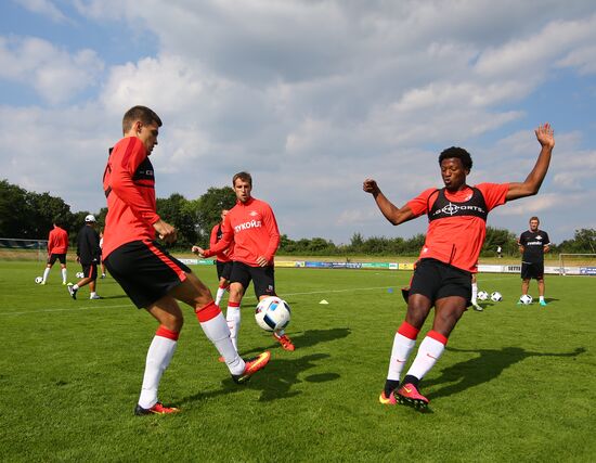 Spartak Football Club training session