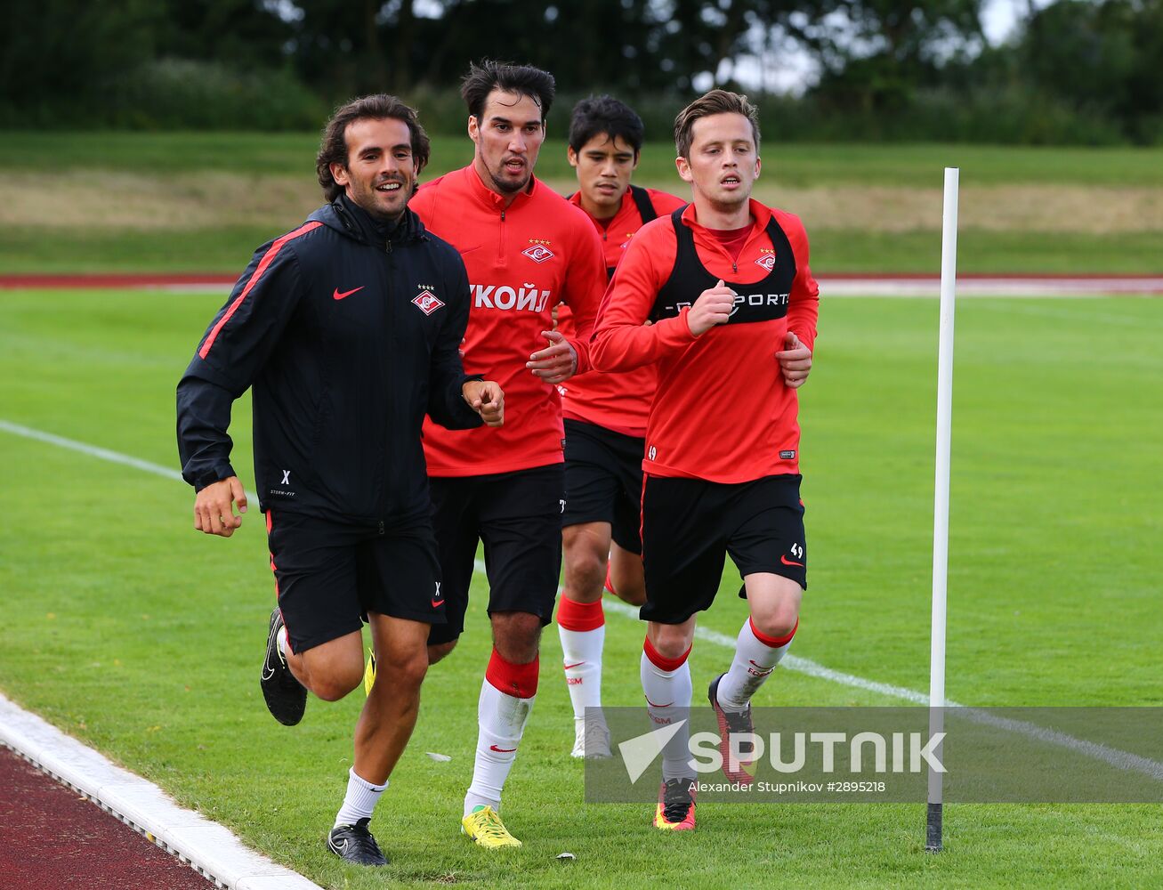 Spartak Football Club training session