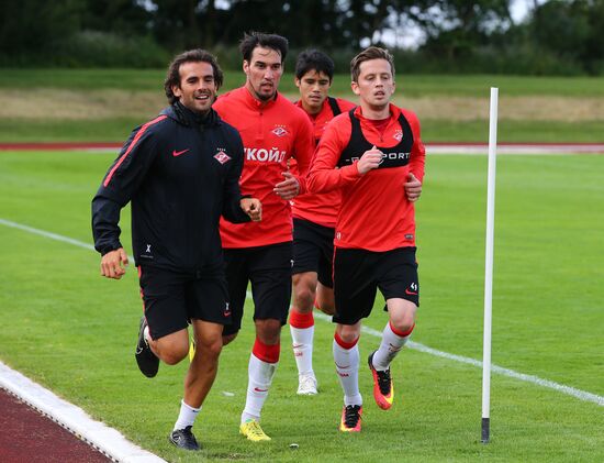 Spartak Football Club training session