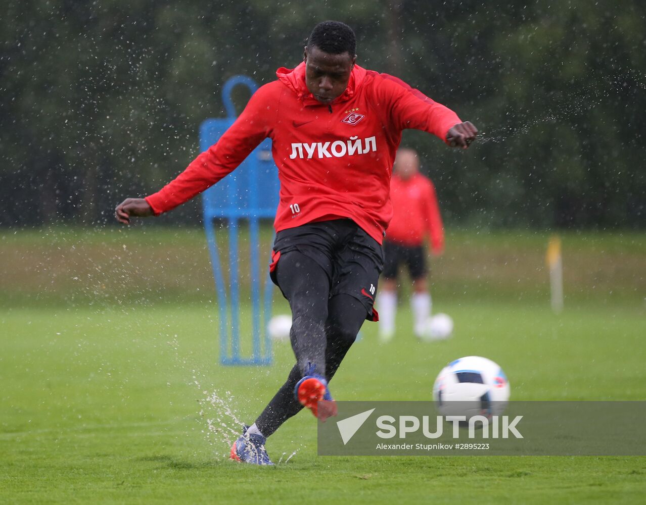 Spartak Football Club training session