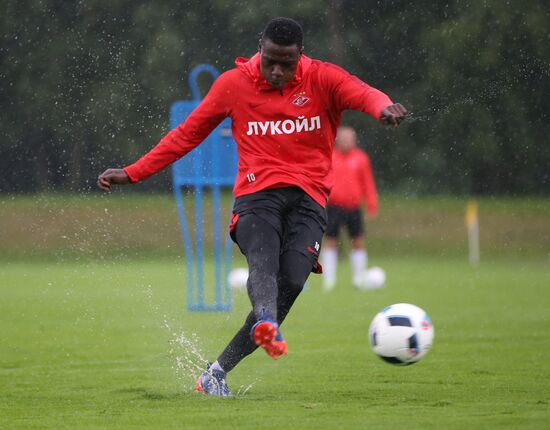 Spartak Football Club training session