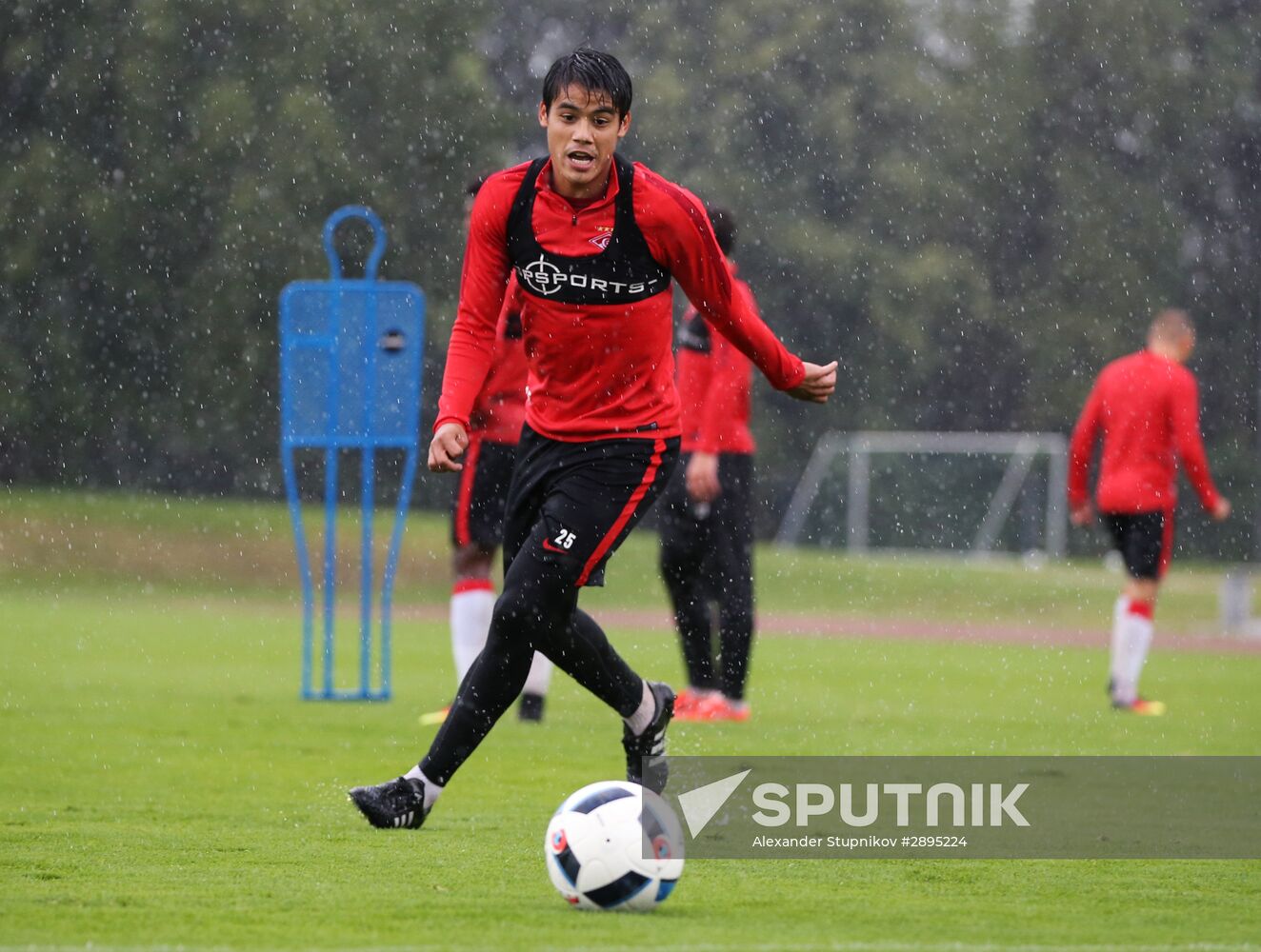 Spartak Football Club training session