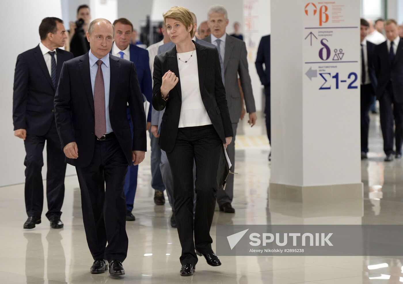 President Vladimir Putin visits Syrius educational center in Sochi