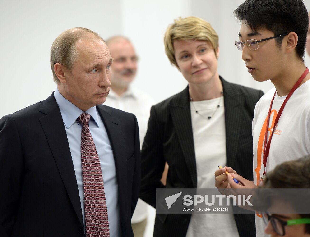 President Vladimir Putin visits Syrius educational center in Sochi