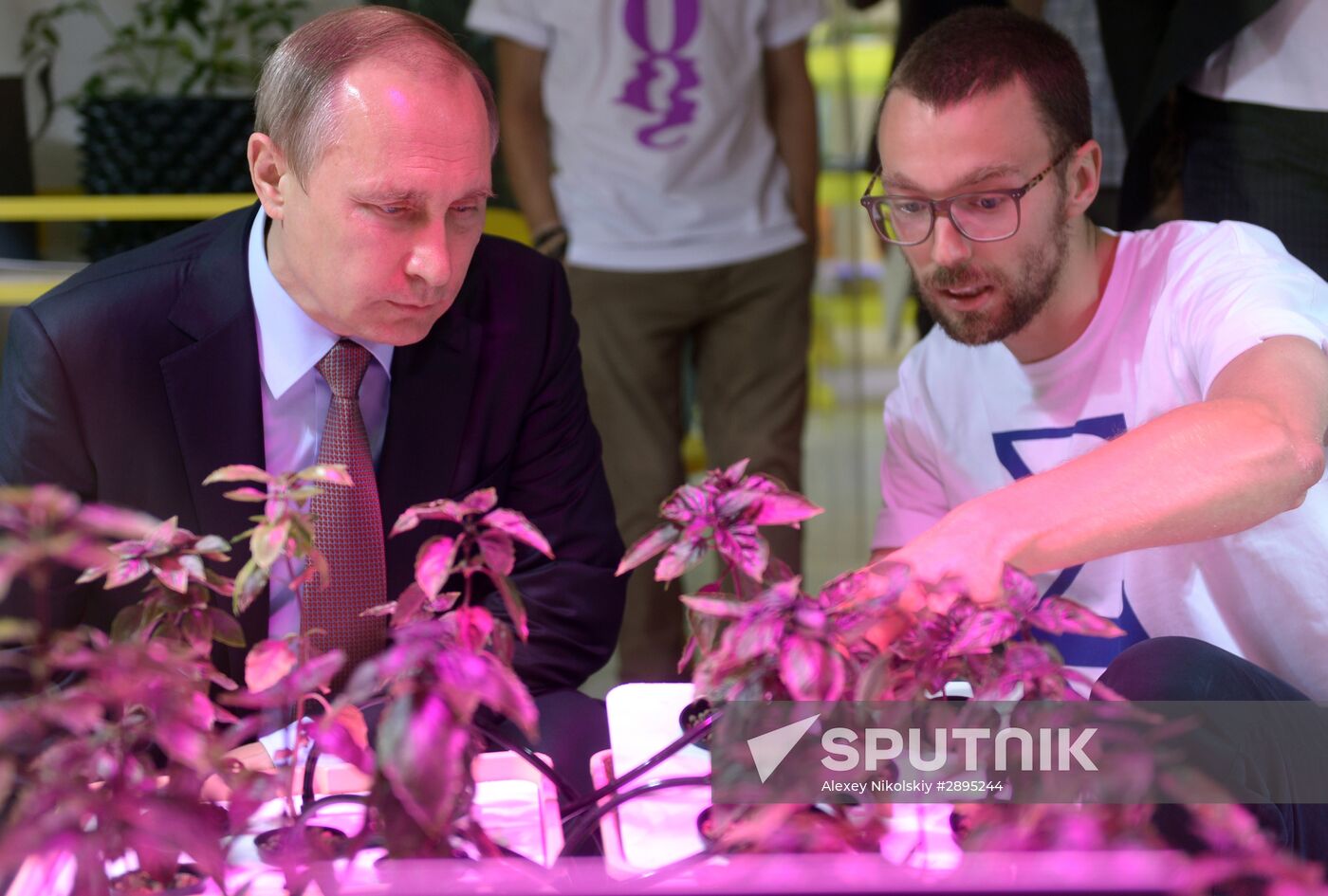 President Vladimir Putin visits Syrius educational center in Sochi