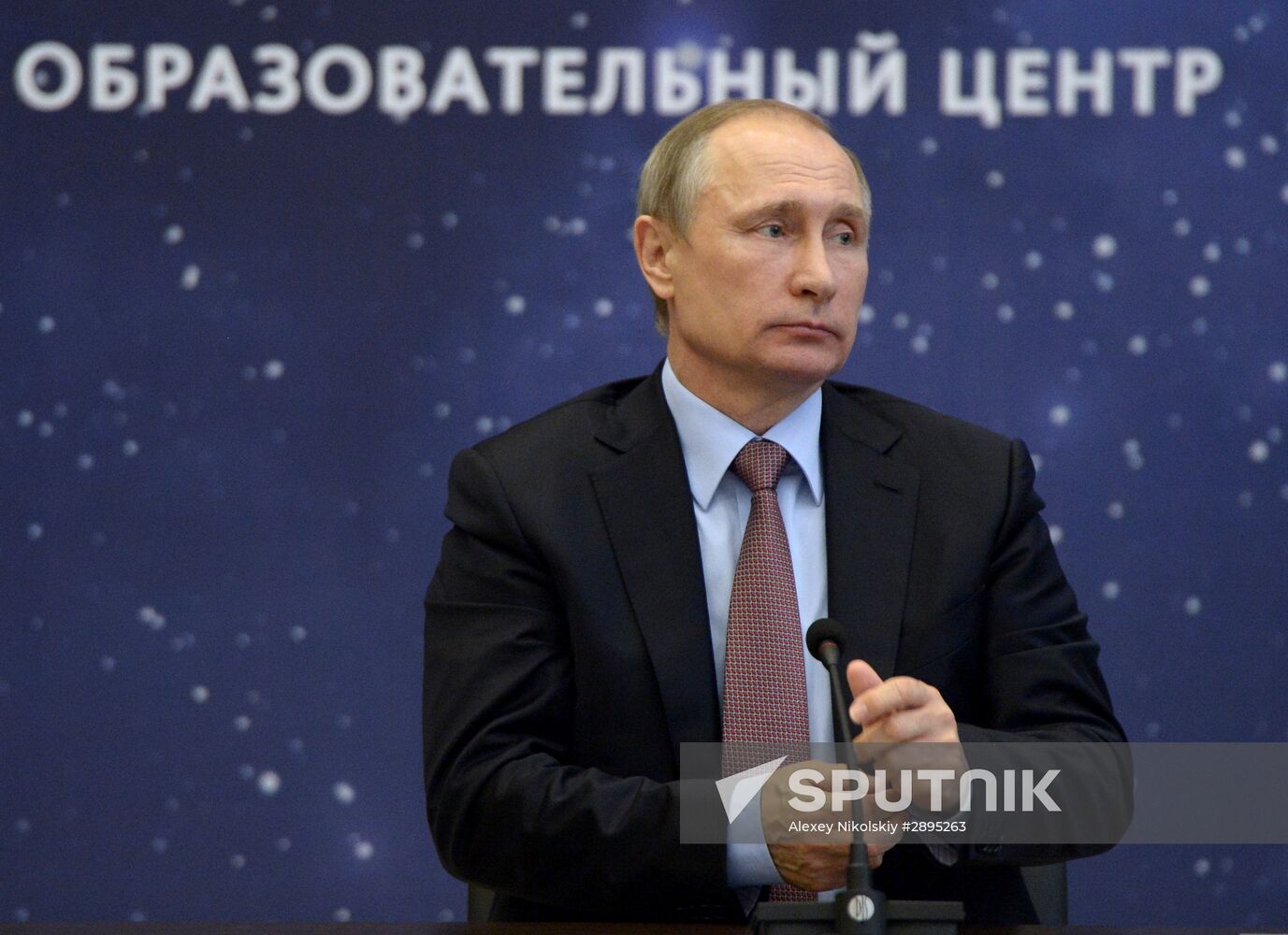 President Vladimir Putin visits Syrius educational center in Sochi