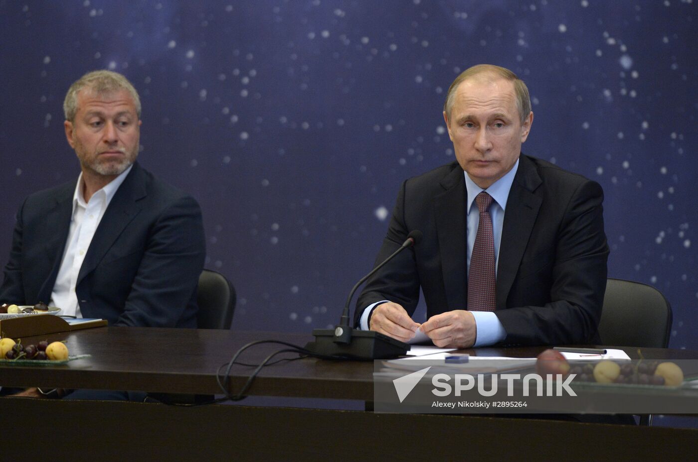 President Vladimir Putin visits Syrius educational center in Sochi