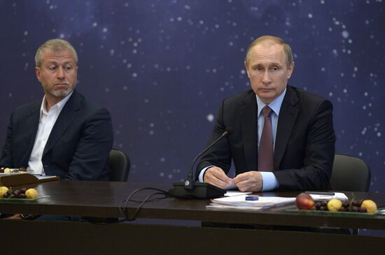 President Vladimir Putin visits Syrius educational center in Sochi