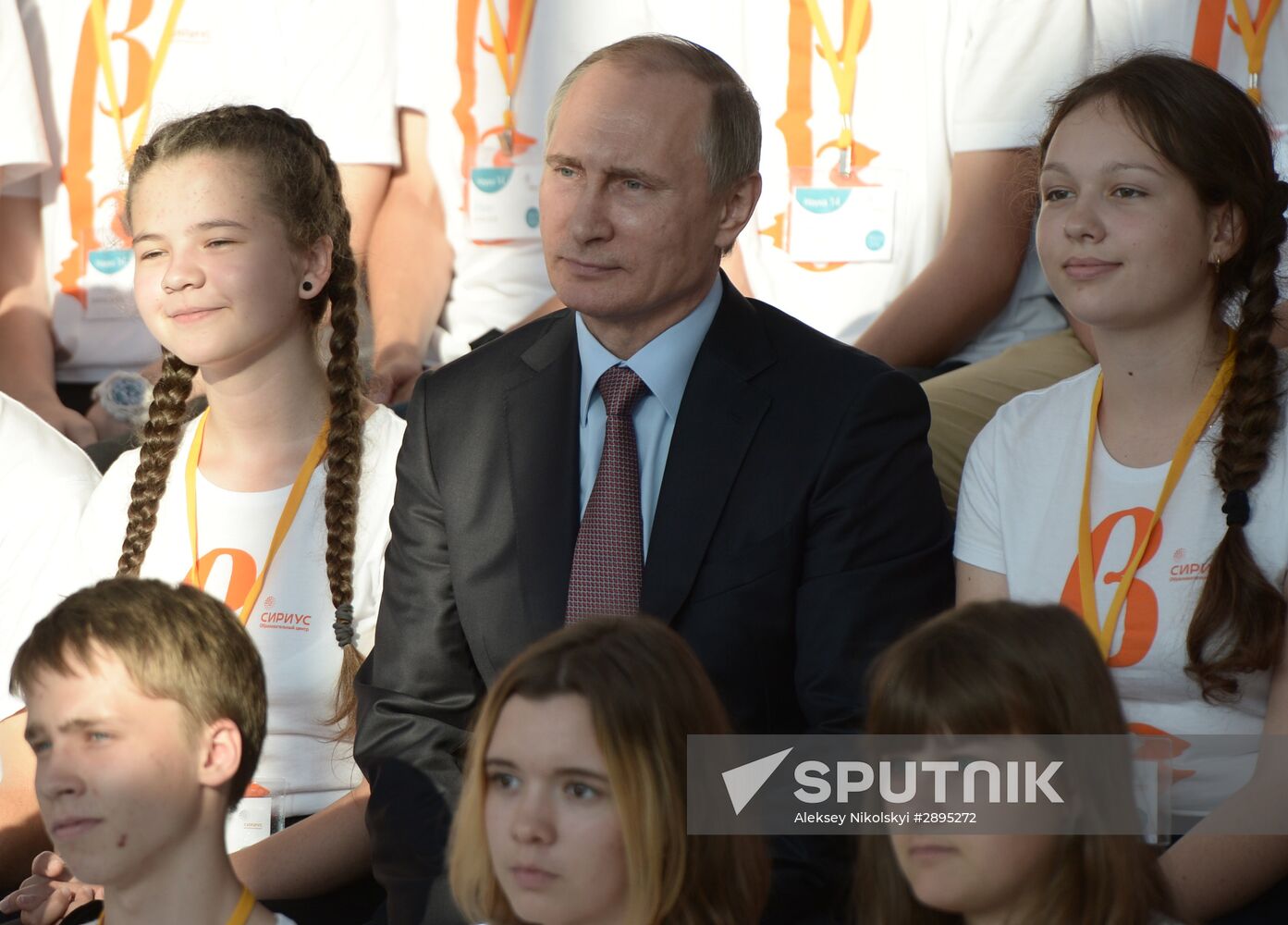 President Vladimir Putin visits Sirius educational center in Sochi