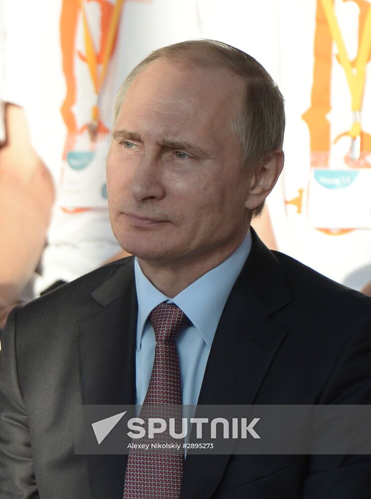 President Vladimir Putin visits Sirius educational center in Sochi