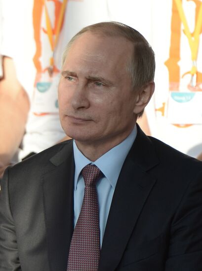 President Vladimir Putin visits Sirius educational center in Sochi