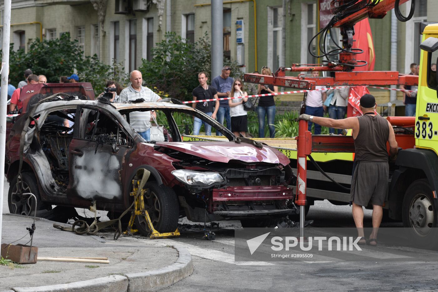Journalist Pavel Sheremet killed in car explosion in Kiev