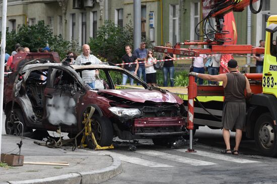 Journalist Pavel Sheremet killed in car explosion in Kiev