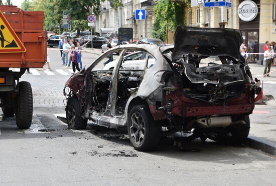 Journalist Pavel Sheremet killed in car explosion in Kiev