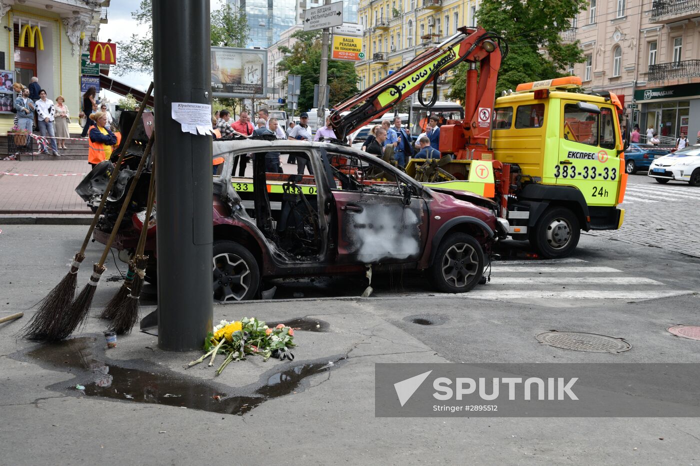 Journalist Pavel Sheremet killed in car explosion in Kiev