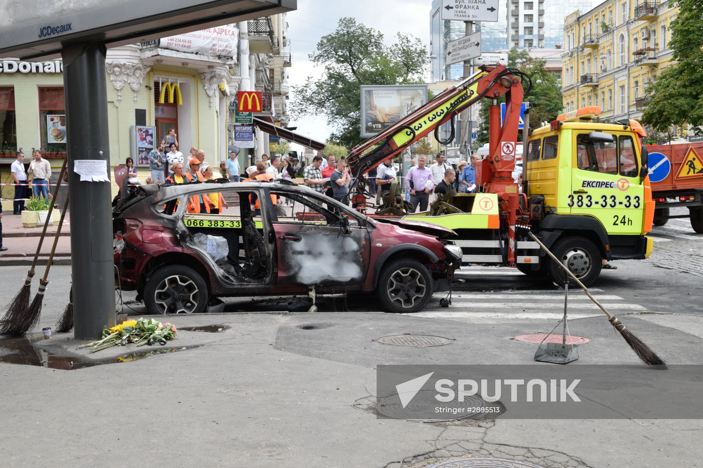 Journalist Pavel Sheremet killed in car explosion in Kiev