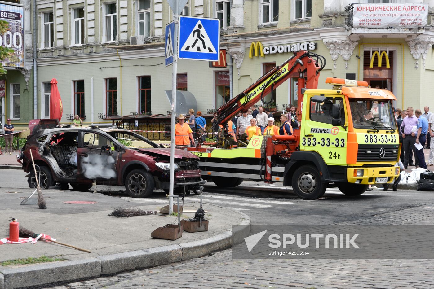 Journalist Pavel Sheremet killed in car explosion in Kiev