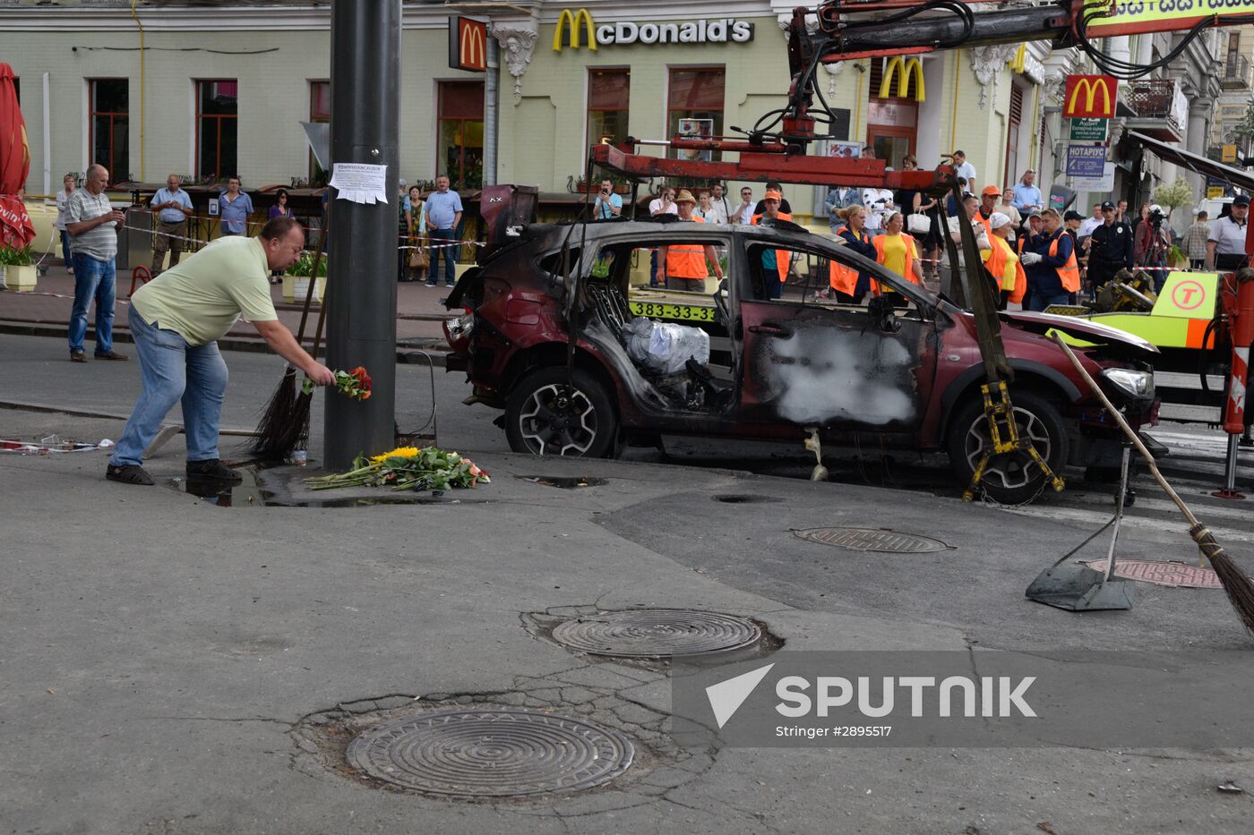 Journalist Pavel Sheremet killed in car explosion in Kiev