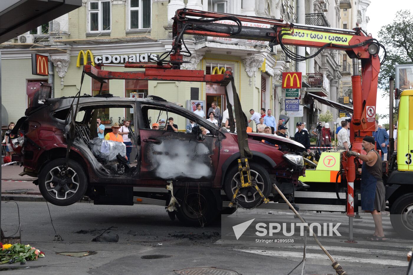 Journalist Pavel Sheremet killed in car explosion in Kiev