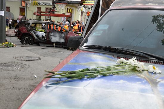 Journalist Pavel Sheremet killed in car explosion in Kiev