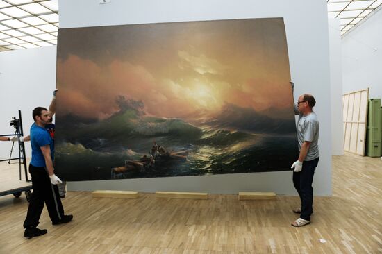 Ivan Aivazovsky 200th birthday exhibition
