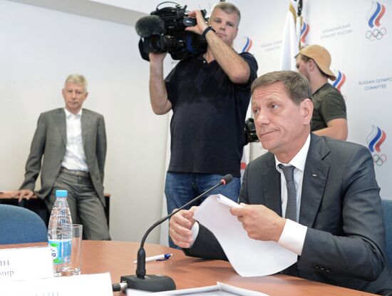 Russian Olympic Committee's Executive Committee meeting