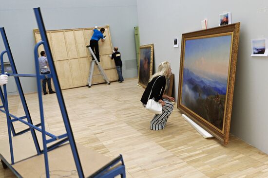 Ivan Aivazovsky's 200th birthday exhibition