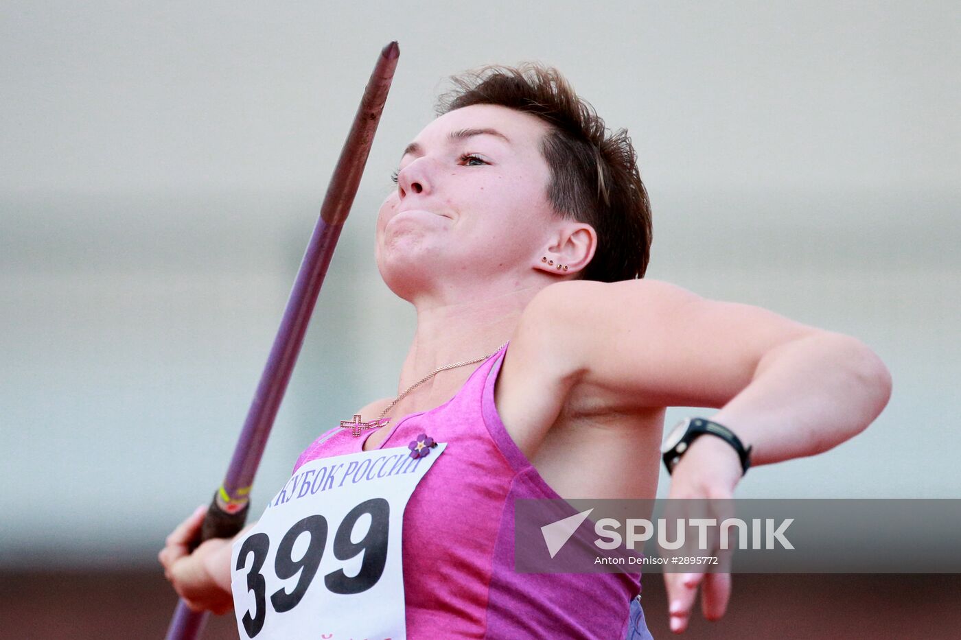 Russian Track and Field Cup. Day 1