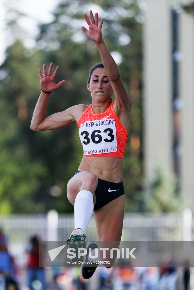 Russian Track and Field Cup. Day 1