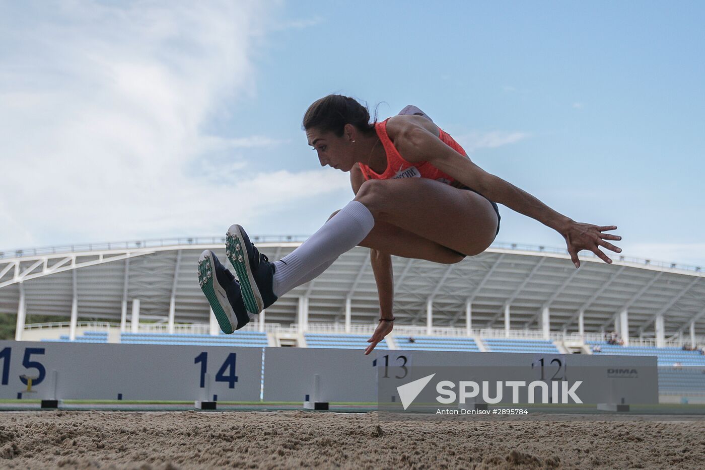 Russian Track and Field Cup. Day 1