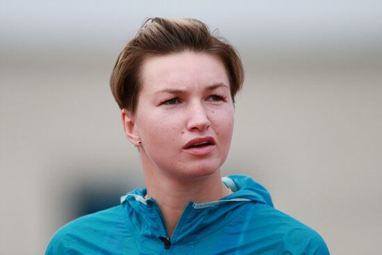 Russian Track and Field Cup. Day 1