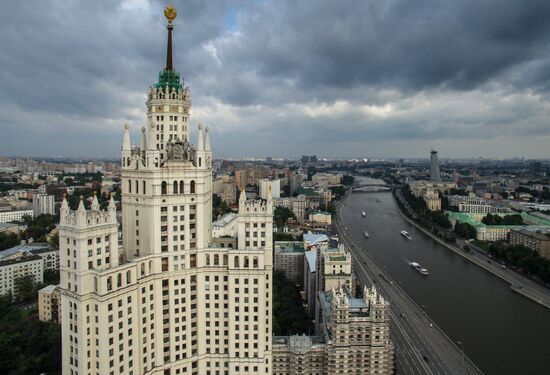 Bird's-eye views of Moscow