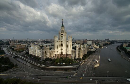 Bird's-eye views of Moscow