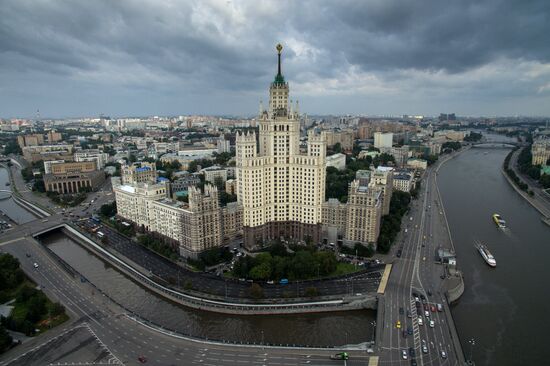 Bird's-eye views of Moscow