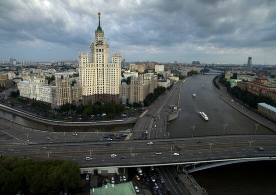 Bird's-eye views of Moscow