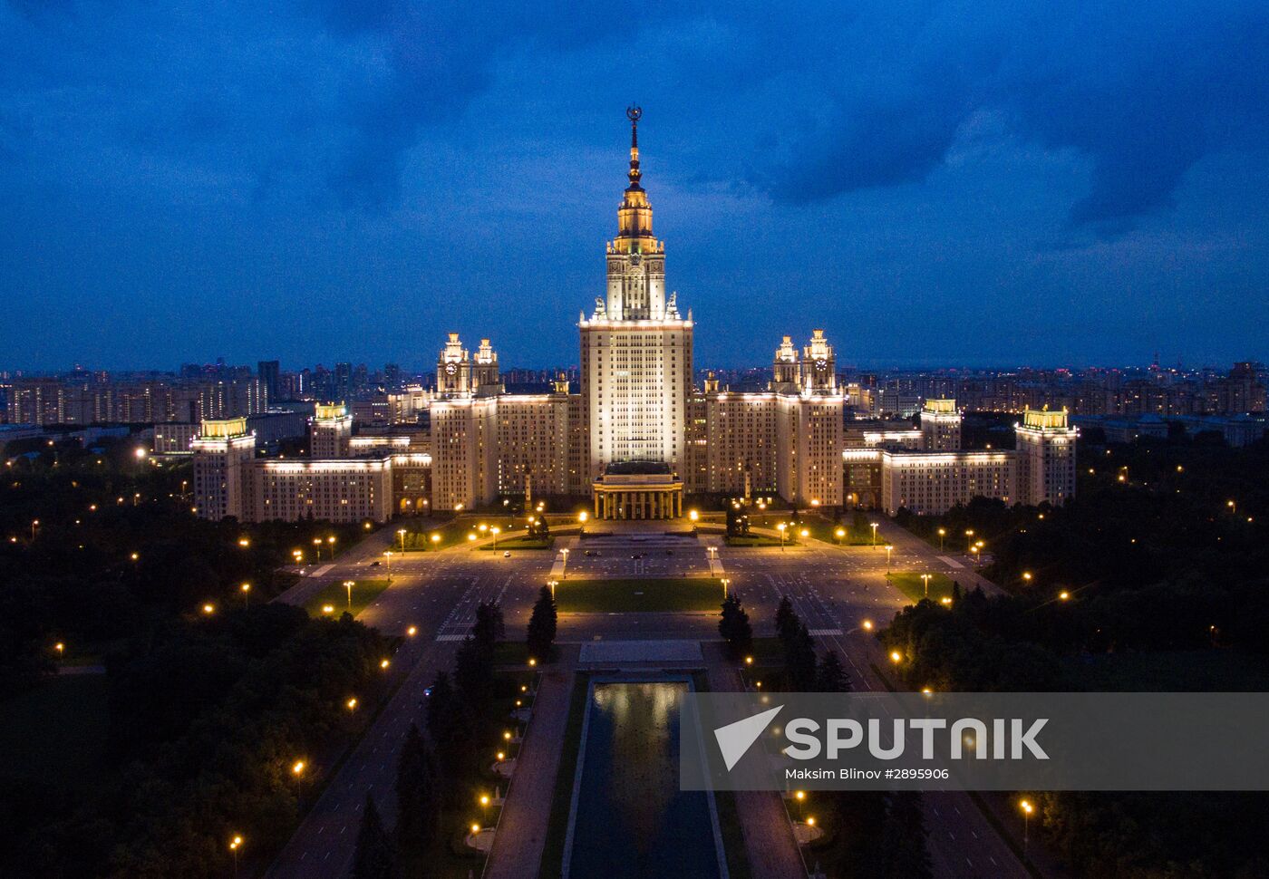 Bird's-eye views of Moscow