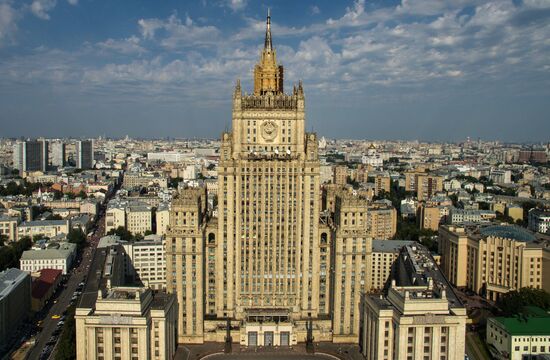 Bird's-eye views of Moscow