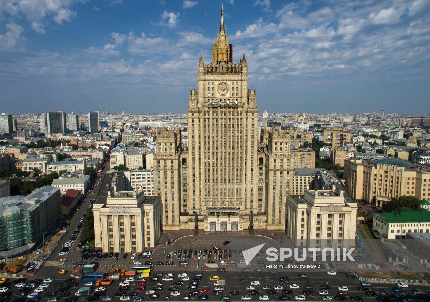 Bird's-eye views of Moscow
