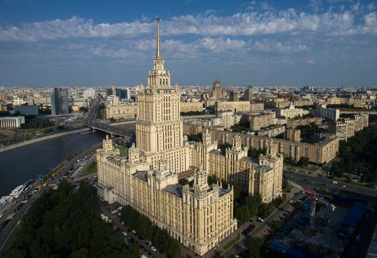 Bird's-eye views of Moscow