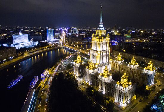 Bird's-eye views of Moscow